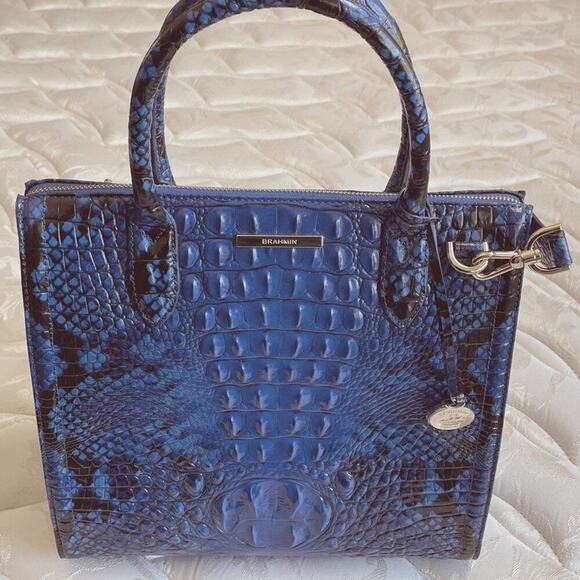 Brahmin Melbourne Caroline Satchel HandbagNWOT
